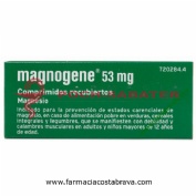 MAGNOGENE 53 mg COMPRIMIDOS RECUBIERTOS, 45 comprimidos