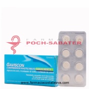 GAVISCON COMPRIMIDOS MASTICABLES SABOR MENTA,24 comprimidos