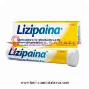LIZIPAINA CLORHEXIDINA 5 MG/BENZOCAINA 2,5 MG COMPRIMIDOS PARA CHUPAR ,20 comprimidos