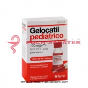 GELOCATIL PEDIATRICO 100MG/ML SOLUCION ORAL, 1 frasco x 60 ml