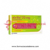 ABRILIA 20 MG COMPRIMIDOS EFG, 7 comprimidos (Blister Al/Al/PA-PVC)