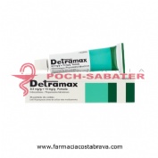 DETRAMAX 2,5 mg/g + 15 mg/g POMADA , 1 tubo de 30 g