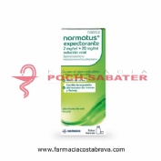 NORMOTUS EXPECTORANTE 2 MG/ML + 20 MG/ML SOLUCION ORAL, 1 frasco de 200 ml