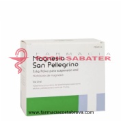 MAGNESIA SAN PELLEGRINO 3,6 g POLVO PARA SUSPENSION ORAL , 20 sobres