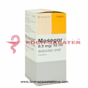 MOSEGOR 0,5 mg/10 ml SOLUCION ORAL, 1 frasco de 200 ml