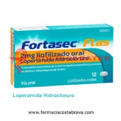 FORTASEC FLAS 2 mg LIOFILIZADO ORAL , 12 liofilizados