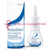 RESPIBIEN 0,5 mg/ml solución para pulverización nasal , 1 envase pulverizador de 15 ml