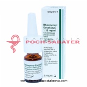 RHINOSPRAY EUCALIPTUS 1,18 mg/ ml SOLUCION PARA PULVERIZACION NASAL , 1 envase pulverizador de 10 ml