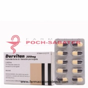 DURVITAN 300 mg CAPSULAS DURAS DE LIBERACION PROLONGADA, 10 cápsulas