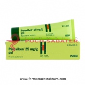 PEROXIBEN  25 mg/g GEL, 1 tubo de 30 g