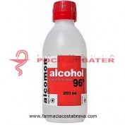 ALCOMON REFORZADO 96º SOLUCION CUTANEA, 1 frasco de 250 ml