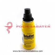 BETADINE 100 MG/ML SOLUCIÓN CUTÁNEA , 1 frasco de 125 ml