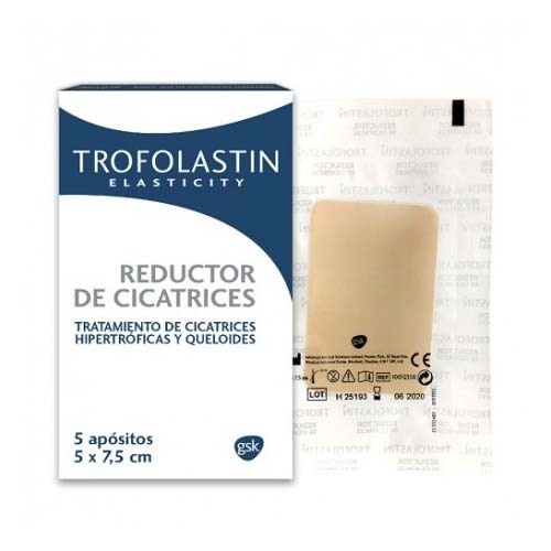 Trofolastin reductor de cicatrices (5 x 7.5 cm 5 u)