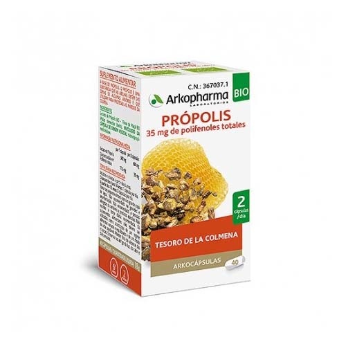 Arkocapsulas propolis bio (40 capsulas)