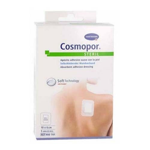 Cosmopor steril - aposito esteril (5 unidades 10 cm x 8 cm)