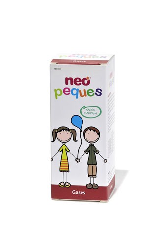 Neo peques gases (1 envase 150 ml sabor manzana)