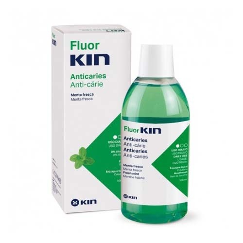Fluor kin anticaries colutorio diario 0,05 (1 envase 500 ml)
