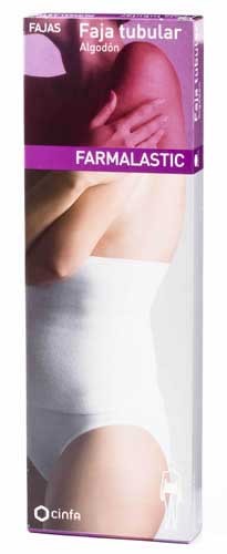Faja - farmalastic algodon tubular (blanca t- 4)