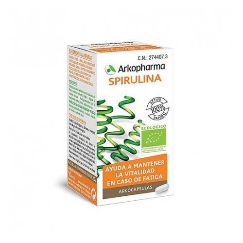 Arkocapsulas spirulina bio (45 capsulas)