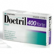 DOCTRIL FORTE 400 MG COMPRMIDOS RECUBIERTOS CON PELICULA, 20 comprimidos