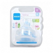 Tetina silicona flujo extra rapido - mam teat x (+ 6 meses)